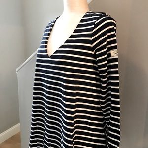 JOULES 🥰 “Harbour”Swing Brenton Stripe Jersey Top Sz 6